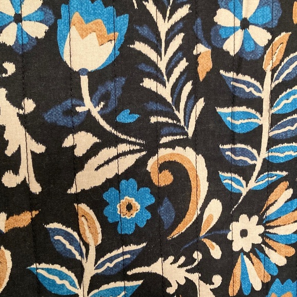 NWT Bagatelle Quilted Barn Floral/Botanical Print Vest Sz XS Cottagecore Vintage - Picture 9 of 10